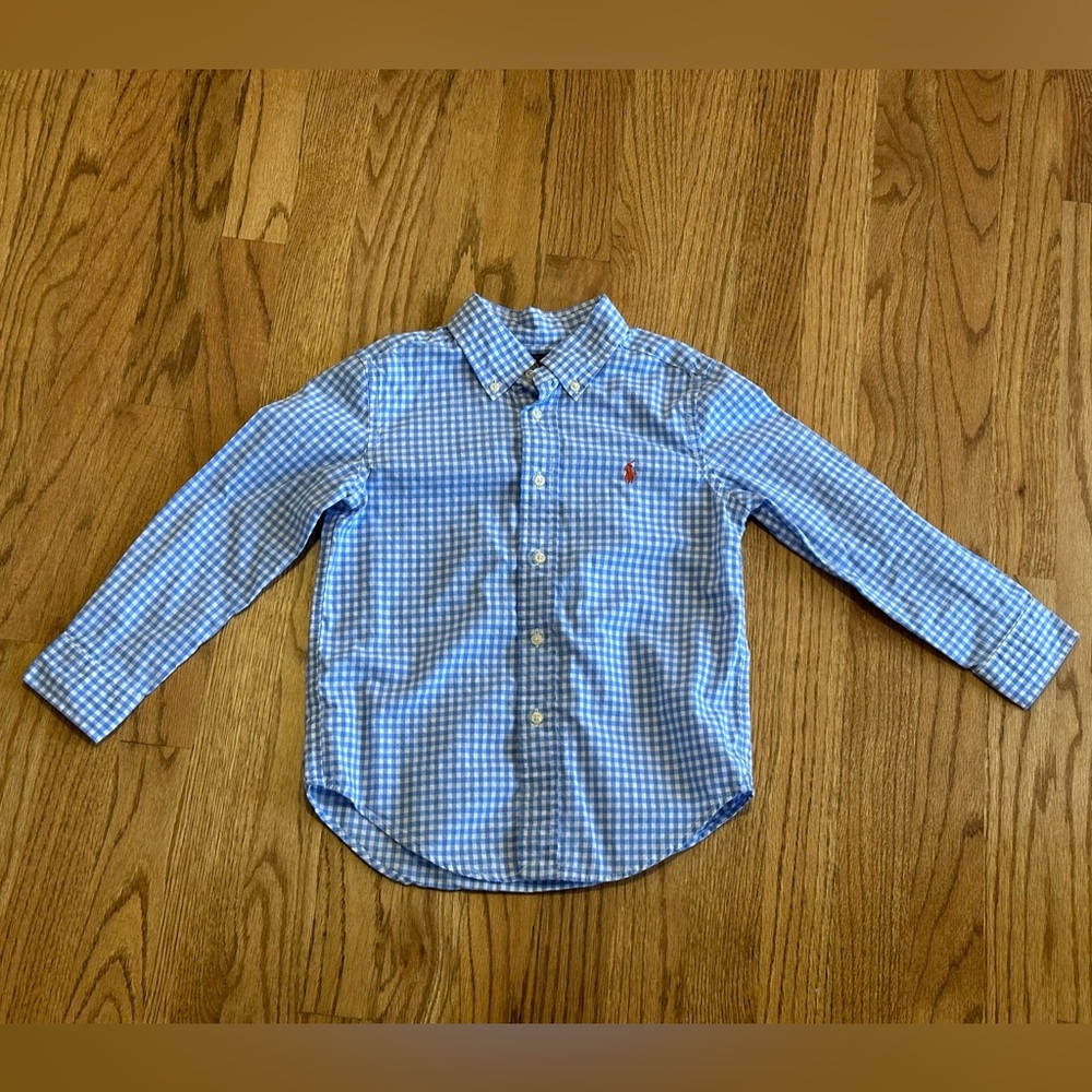 Ralph Lauren Boys Button Down Shirt size 5
